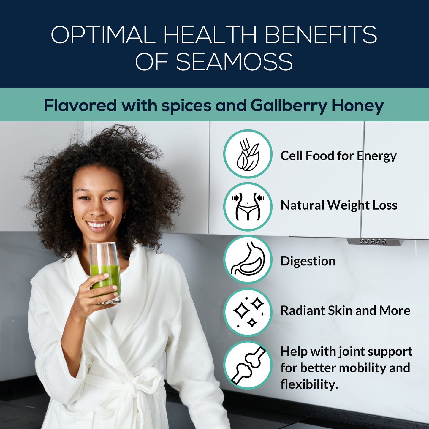 Dr. Sebi Inspired Alkaline Diet Seamoss and Moringa Gel