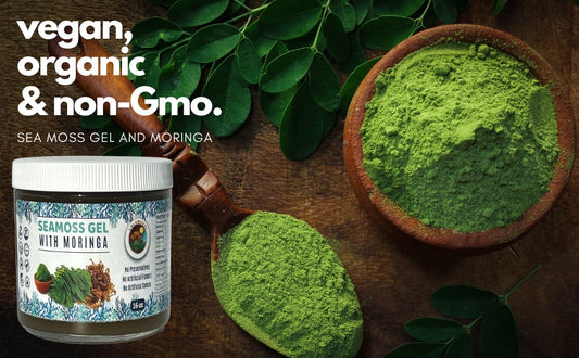 Dr. Sebi Inspired Alkaline Diet Seamoss and Moringa Gel
